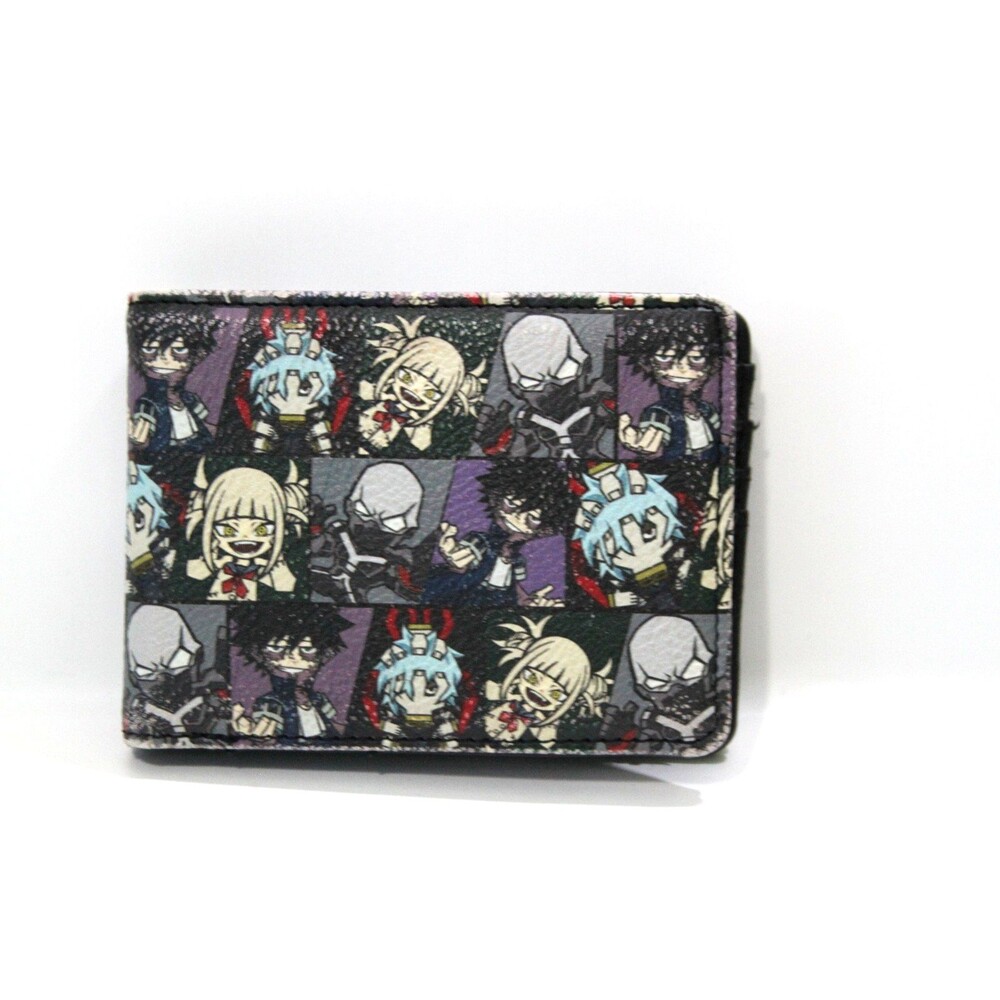 My Hero Academia League Villains Art Print Bi Fold Wallet Funko Exclusive Anime